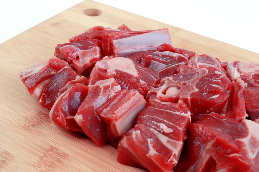 Goat meat: FLAKY PATTIES