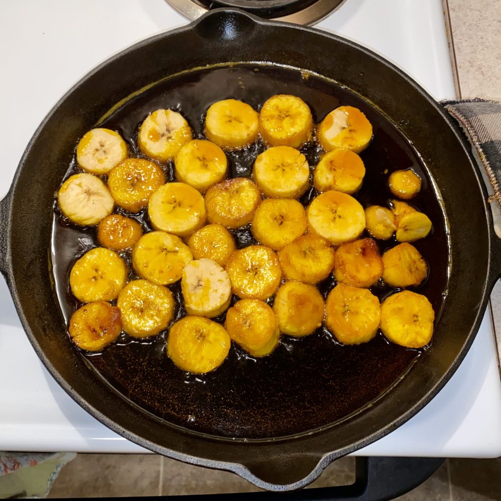 Fry the Plantains in oil