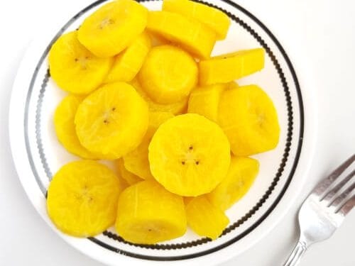 Boiled Plantains