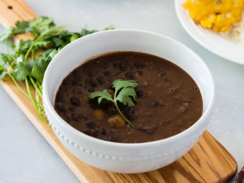 Habichuelas Negras (Black Bean Soup)