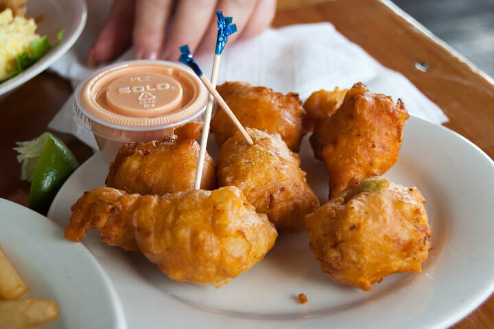 NATIONAL DISHES OF ALL CARIBBEAN COUNTRIES Conch fritters, the Bahamian specialty