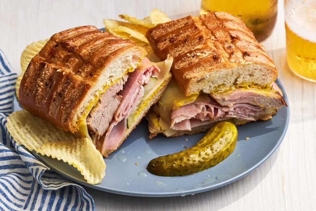 traditional Cuban sandwich