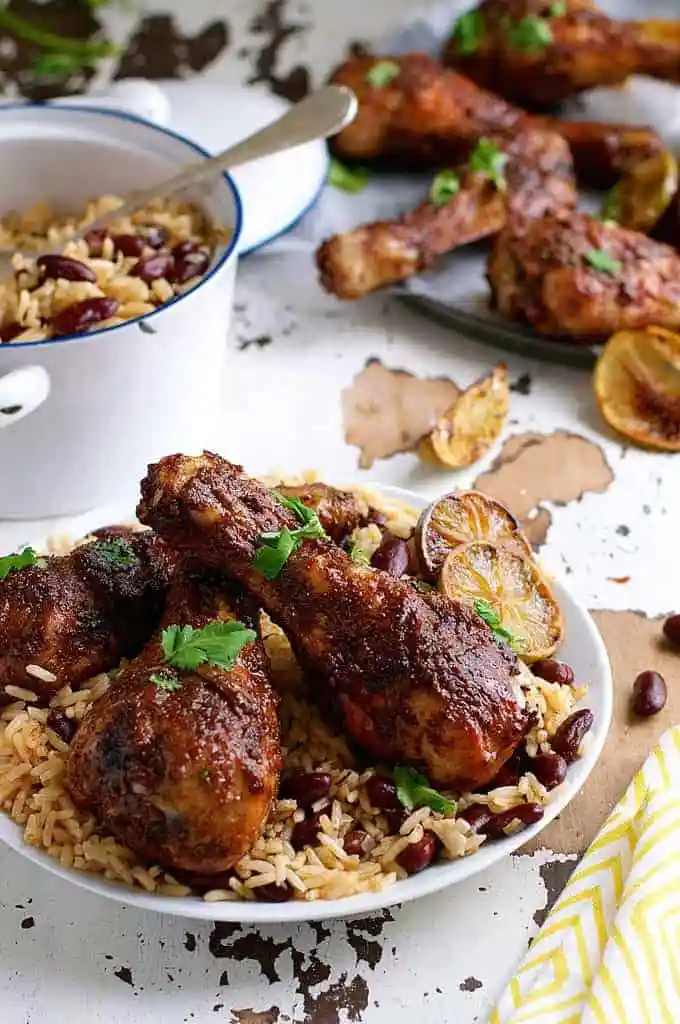 CARIBBEAN CHICKEN AND RICE DISHES