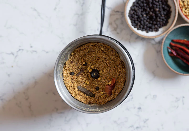 Grind the Allspice and Peppers: