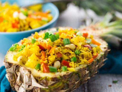 
SIDES TO GO WITH JAMAICAN JERK CHICKEN
: Pineapple Fried Rice