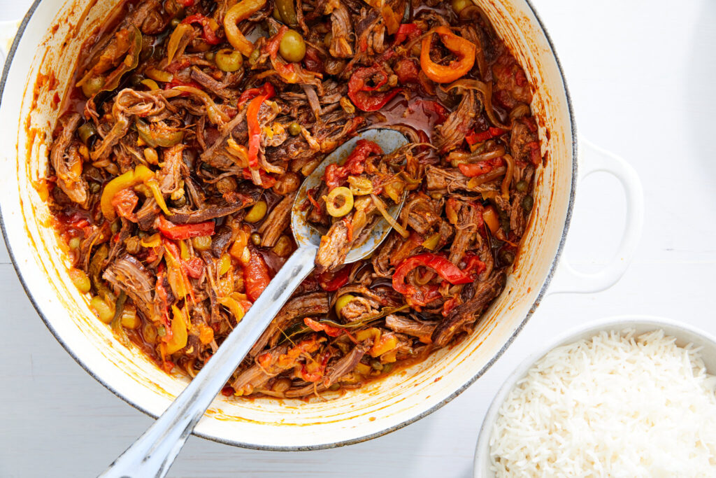 NATIONAL DISHES OF ALL CARIBBEAN COUNTRIES Ropa vieja, Cuba’s beloved dish