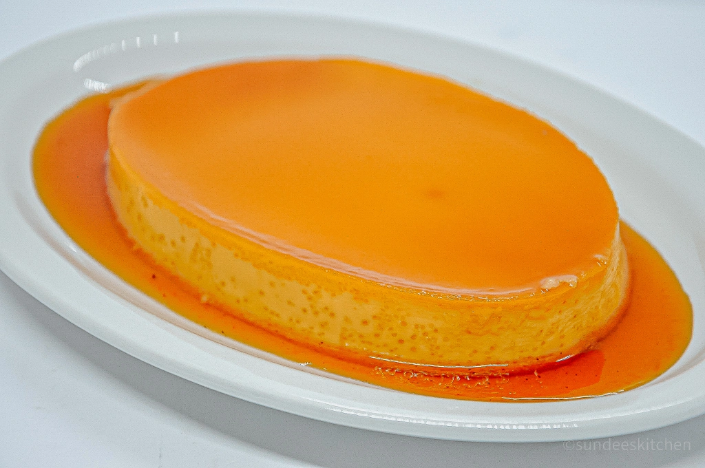 Flan is a creamy and smooth dessert