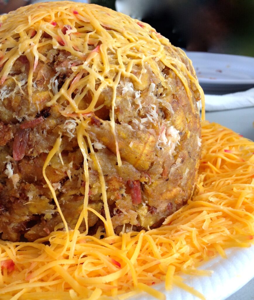 MOFONGO WITH CHEESE
