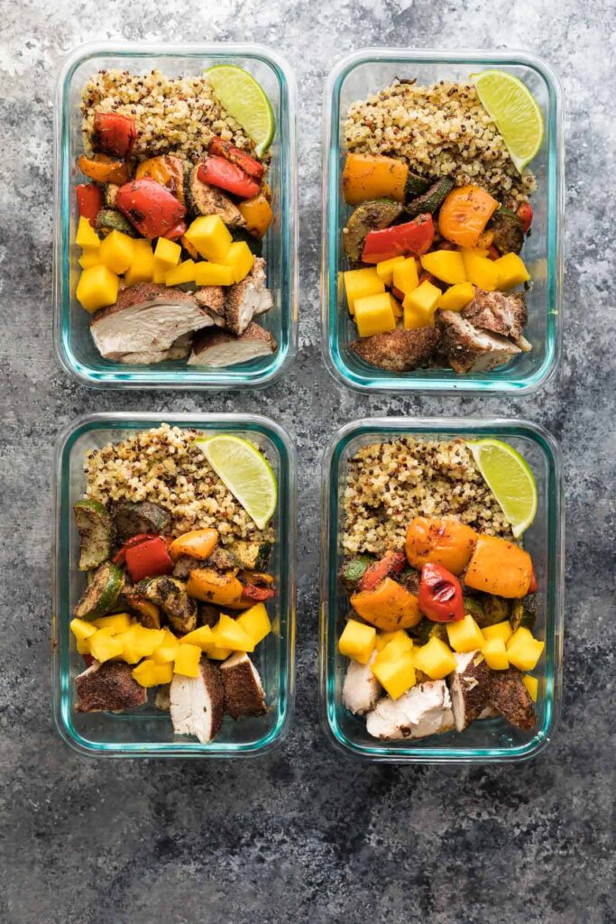 Instructions for Meal Prepping Jerk Chicken
