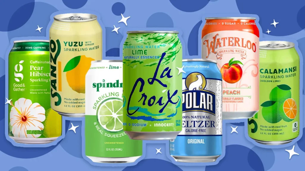 Sparkling Water and Flavored Sodas
