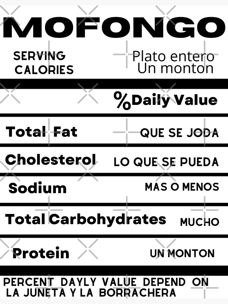 Nutritional Breakdown of a Typical Mofongo Recipe