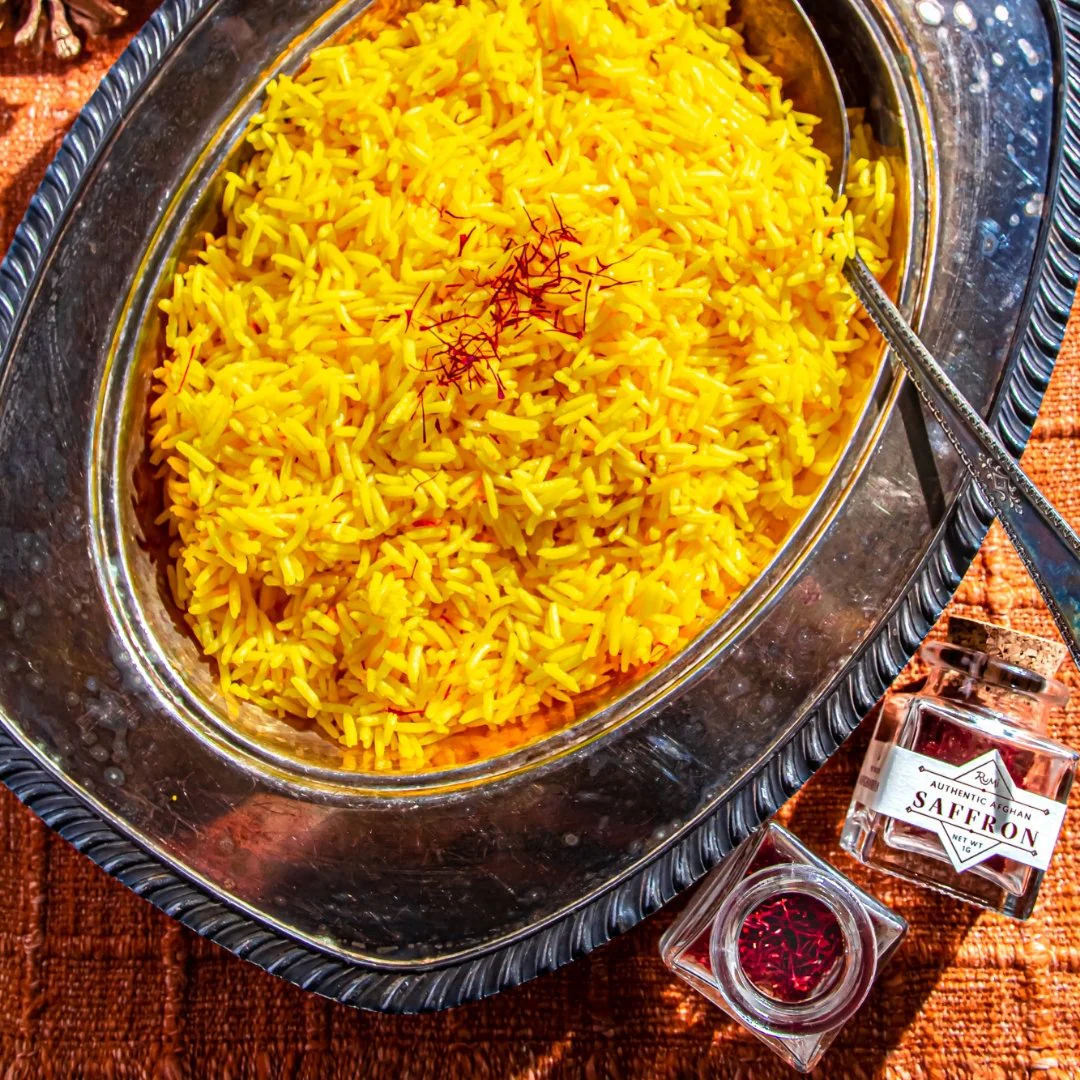 Caribbean rice side dishes Saffron Rice