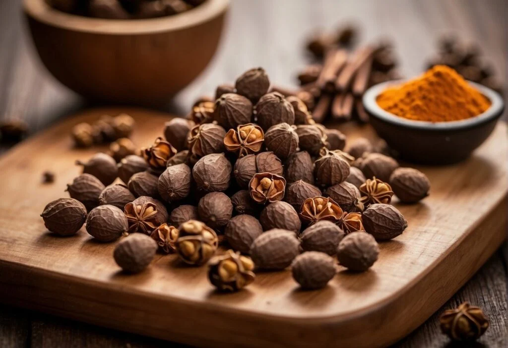 Exotic Treasures: Spices like allspice, cloves, and peppercorns were highly valued for their intense flavors and ability to preserve foods.

