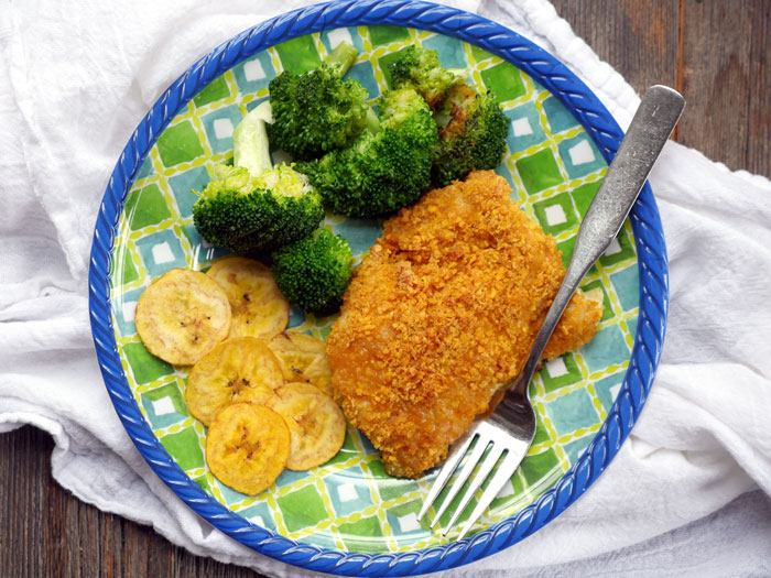 SIMPLE CARIBBEAN DISHES fish fillets or plantain slices.