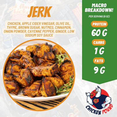 
The flavor profile of jerk chicken

