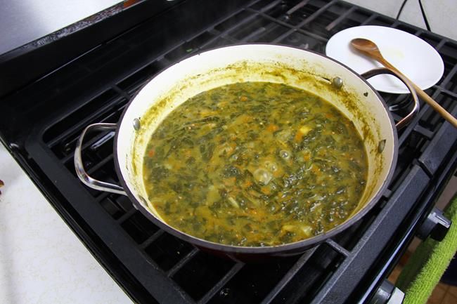 Cooking the Callaloo Soup