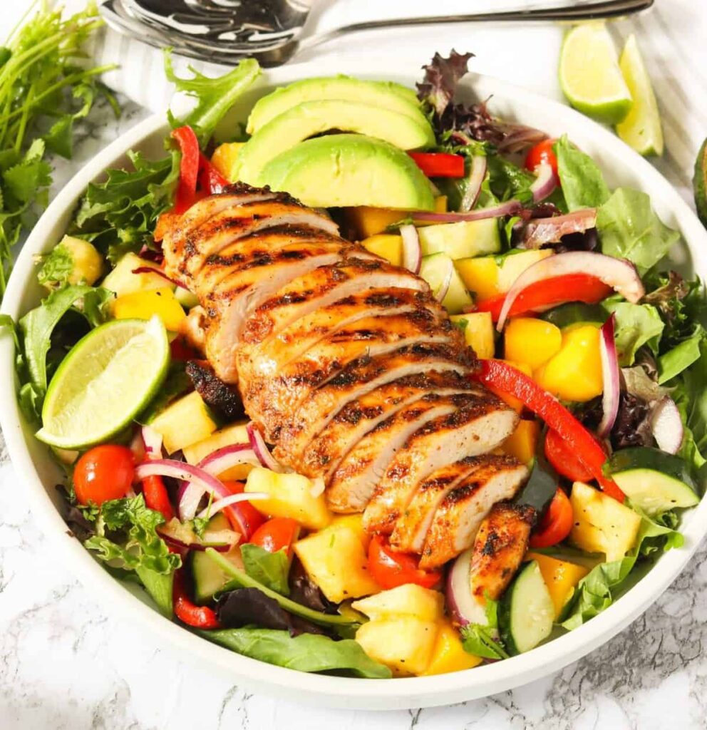 Jerk Chicken Salads: Combining Flavor with Nutrition