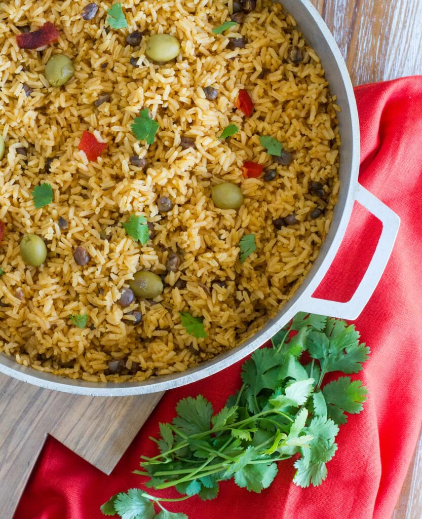 Arroz con Gandules and Asian Flavors: A Stir Fry Experiment