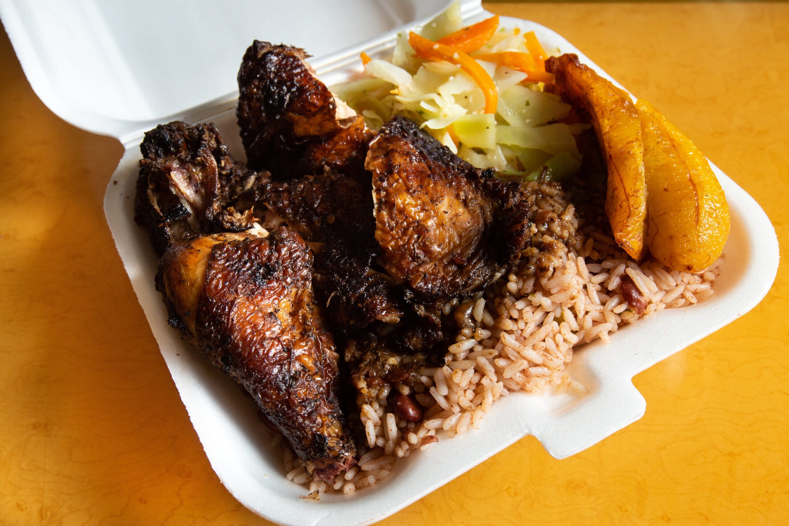 Miami’s Island Flavorz is famous for its jerk chicken, which is full of flavour. The chefs here add a little Miami twist to the recipe, and everyone loves it. It’s the perfect mix of spicy and sweet.