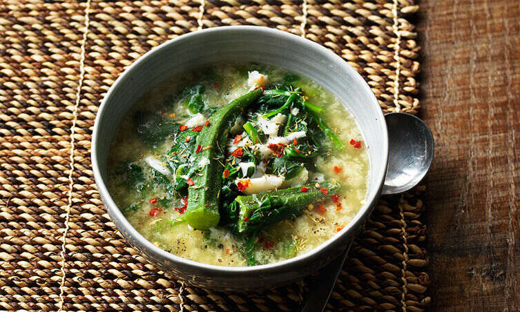 Customizing  Callaloo Soup