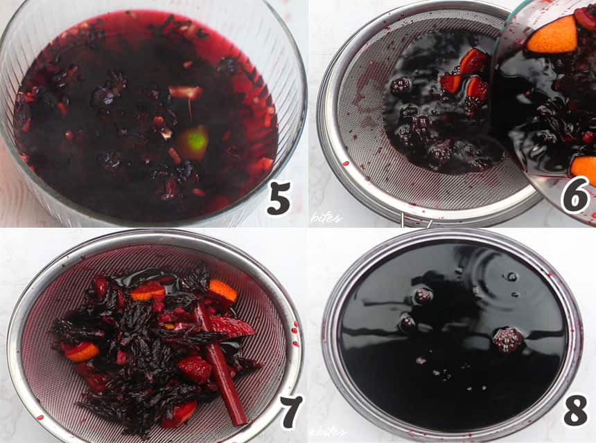 Step by step instruction to make sorrel drink