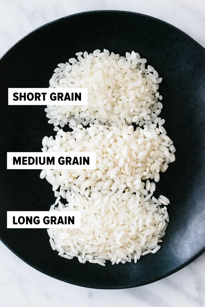 The Difference Between Long, Medium, and Short Grain