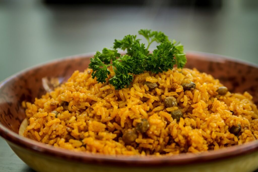 Culinary schools make learning about Arroz con Gandules fun and engaging through interactive activities.