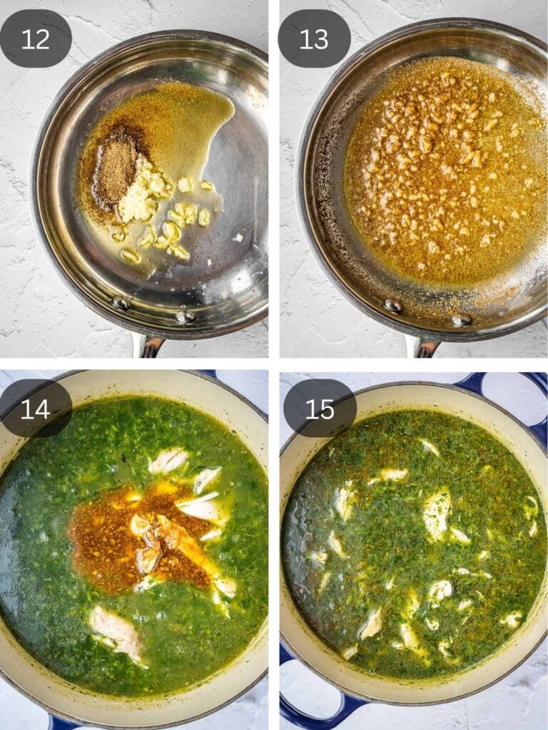 Step-by-Step Cooking Guide of Callaloo Soup