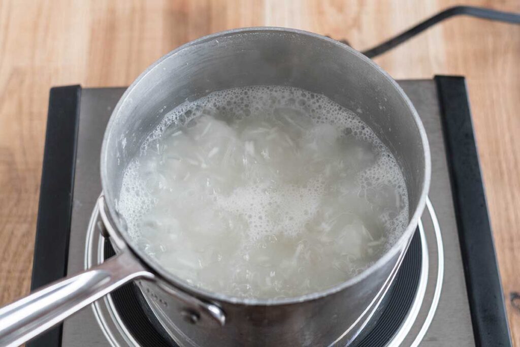Boiling Techniques of  Rice