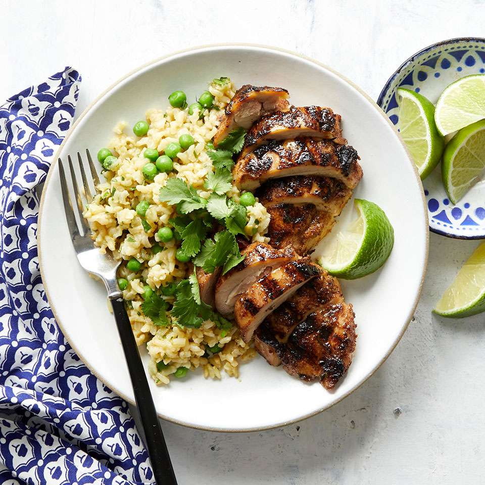 Jerk Chicken Pairing with  Arroz con Coco