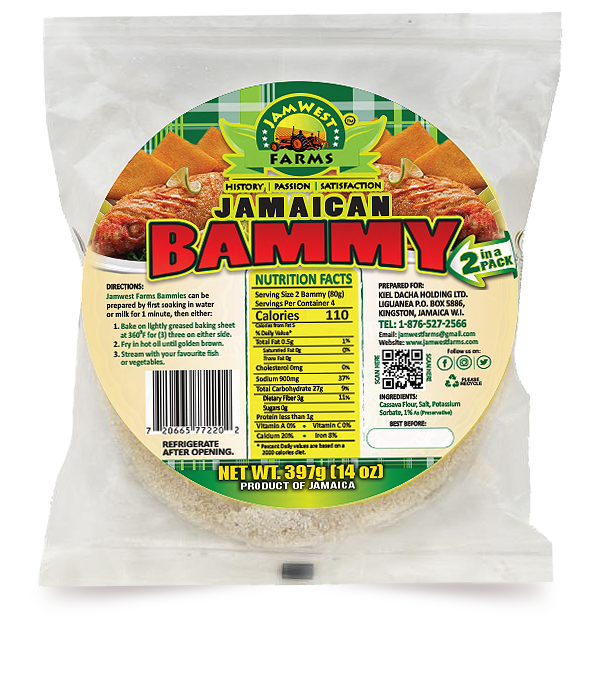 Nutritional Information of  bammy 