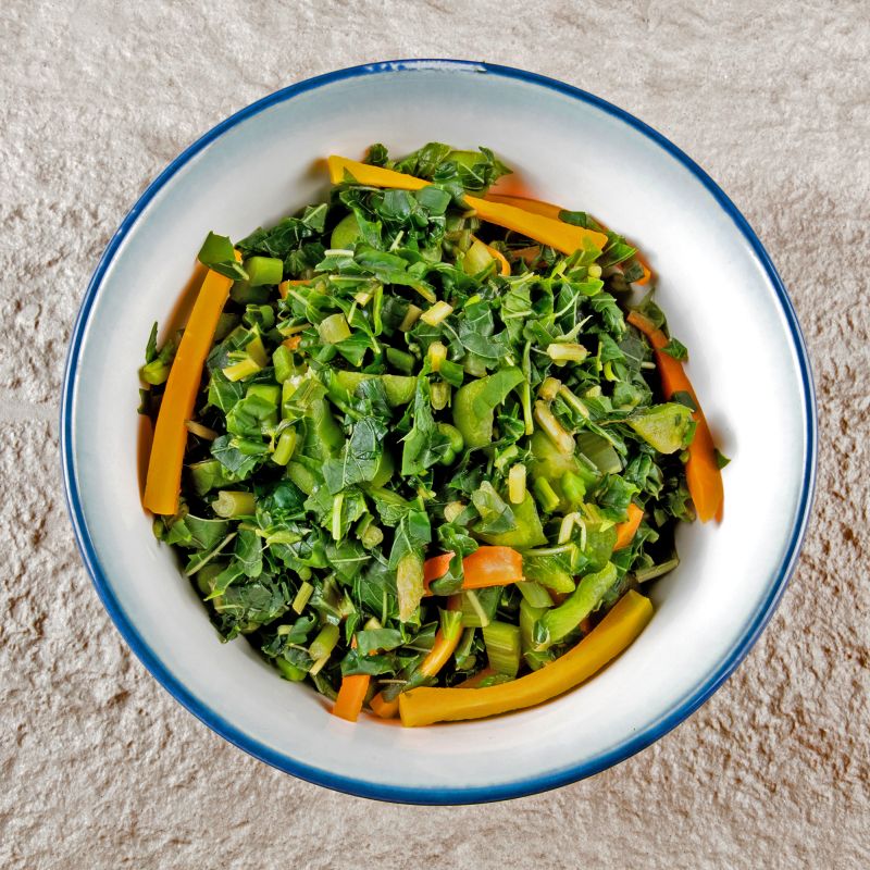 Steamed Callaloo