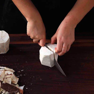 Preparing the Cassava