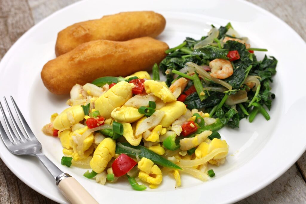 Tips for Plating and Presentation  ackee and saltfish