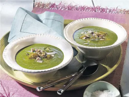 Queen’s Callaloo Soup process