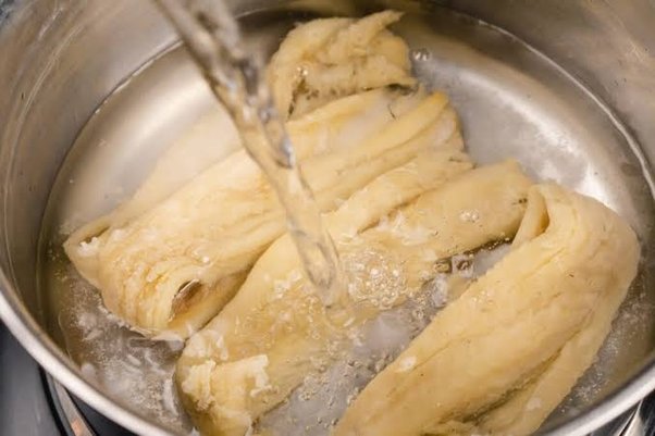 Preparing the Saltfish: