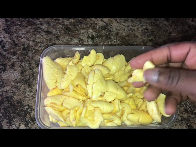 Cooking the Ackee