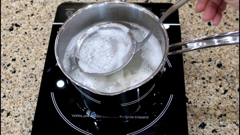 Water Temperature and Boil Time of Bacalao