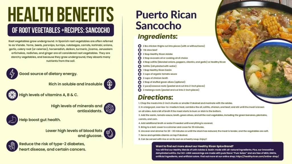 Health Benefits and Considerations in Sancocho