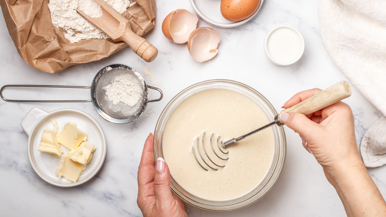 Mixing the Batter