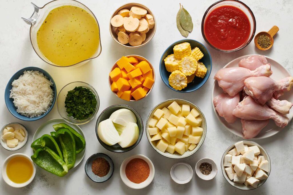 Preparing the Ingredients for Sancocho