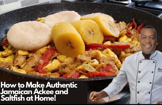 Jamaican Chefs Signature Recipes on ackee and saltfish