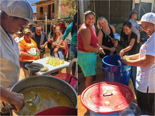 The Social Aspect of Sharing Sancocho