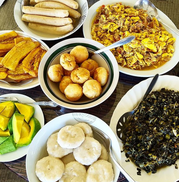 a Jamaican breakfast