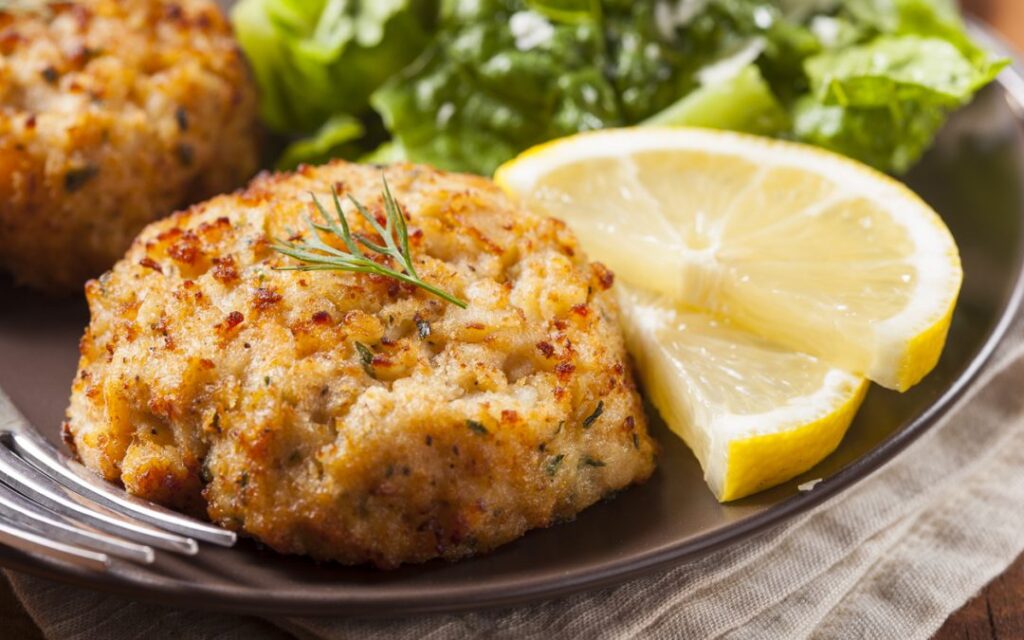 Savory Options: Vegan Crab Cakes, Mushrooms, and Tofu