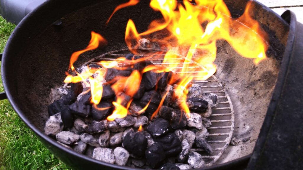 Using a Charcoal Grill for Smoky Flavor