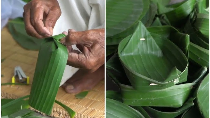 Banana Leaves Natural Food Wrapping and Preservation