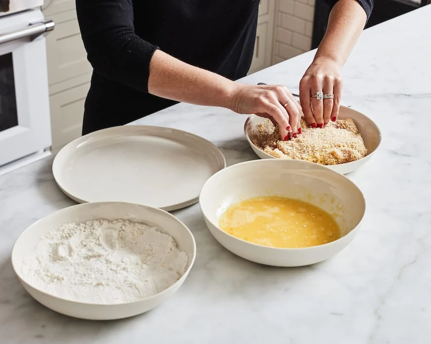 Step 3: Bread the Milanesa