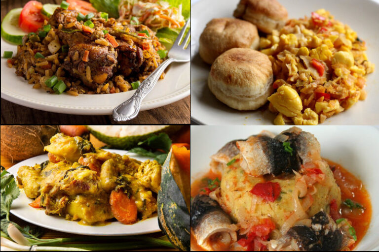 National dishes of all Caribbean countries