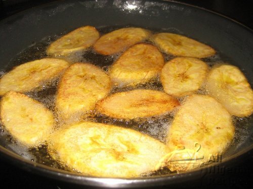 Fry the Plantains